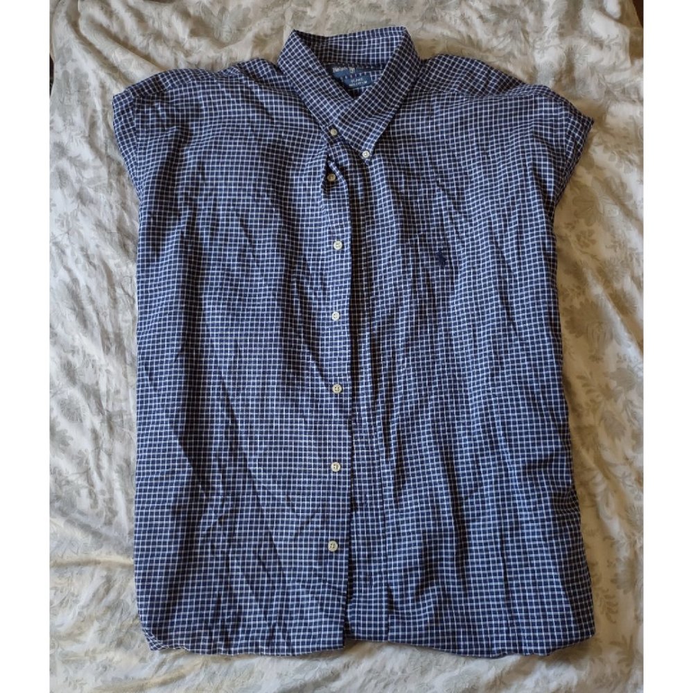 Ralph Lauren XXL Men's plaid shirt.